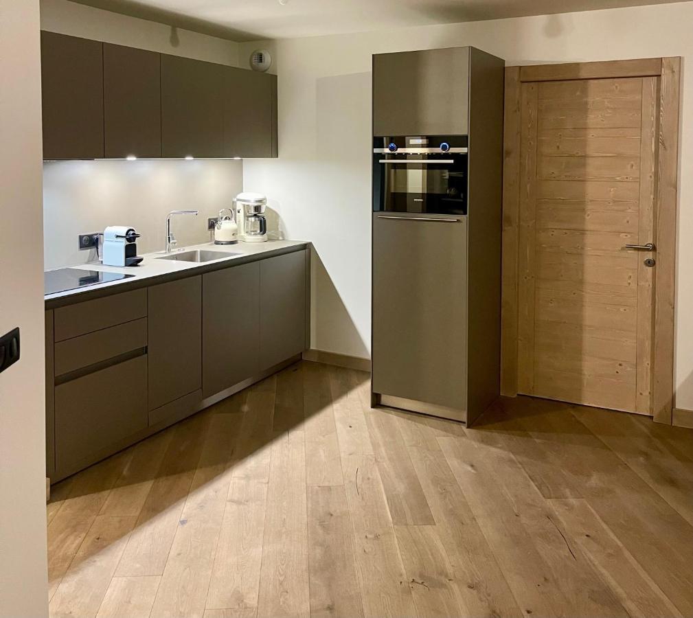 Appartement De Standing Plein Centre Station, 50M Des Pistes Les Gets Bagian luar foto